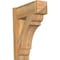 Ekena Millwork Olympic Rough Sawn Arts and Crafts Outlooker, Western Red Cedar, 8"W x 22"D x 26"H OUT08X22X26OLY03RWR - alternate 1